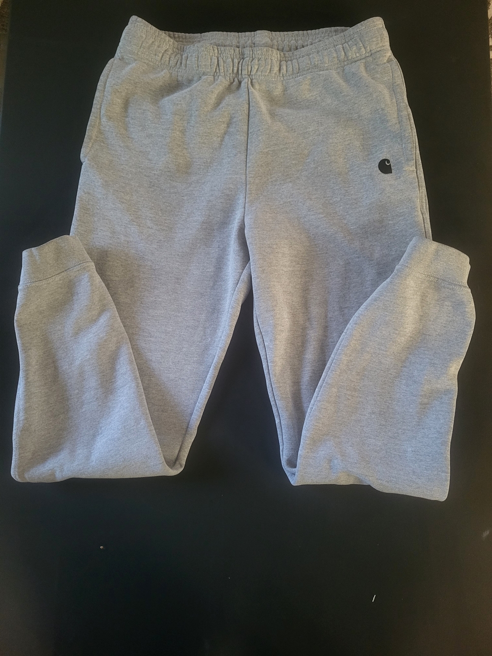 Carhartt Gray Logo Sweatpants
